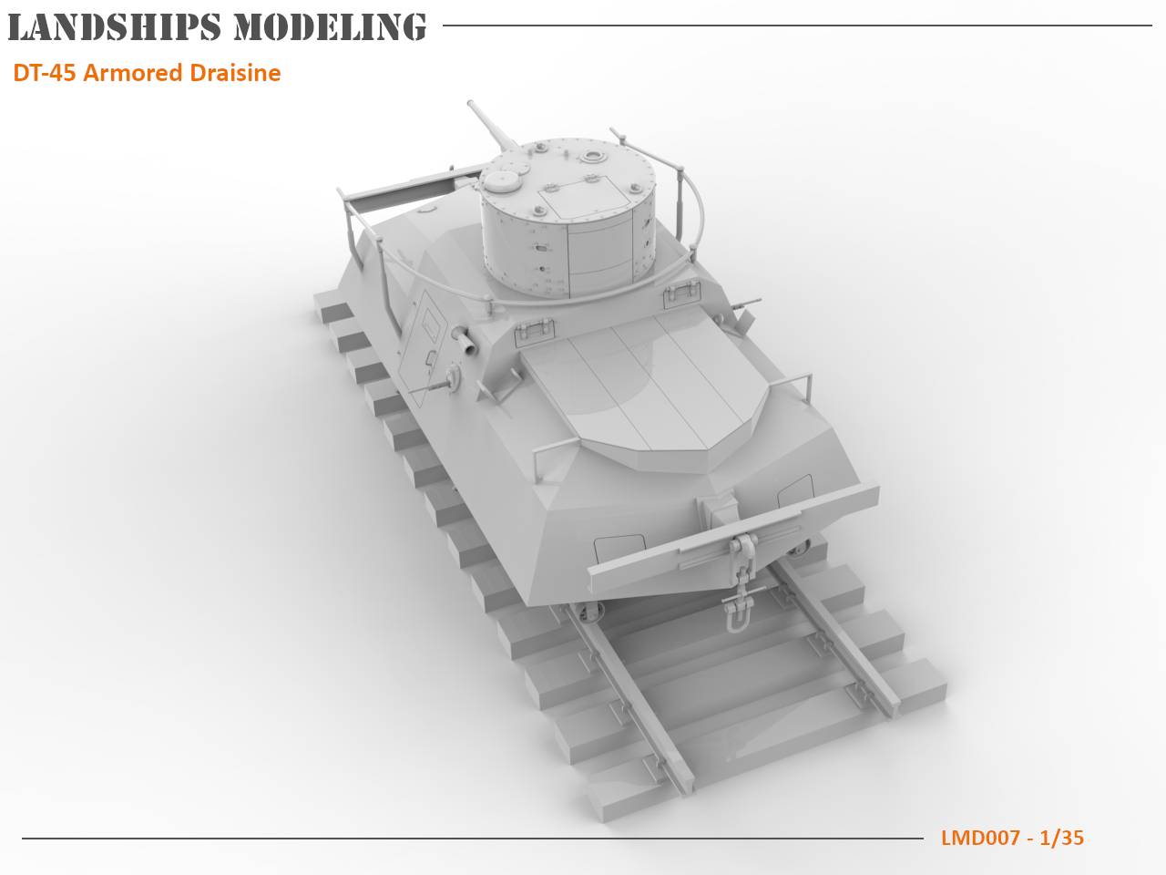 LMD007 - DT-45 Armored Draisine