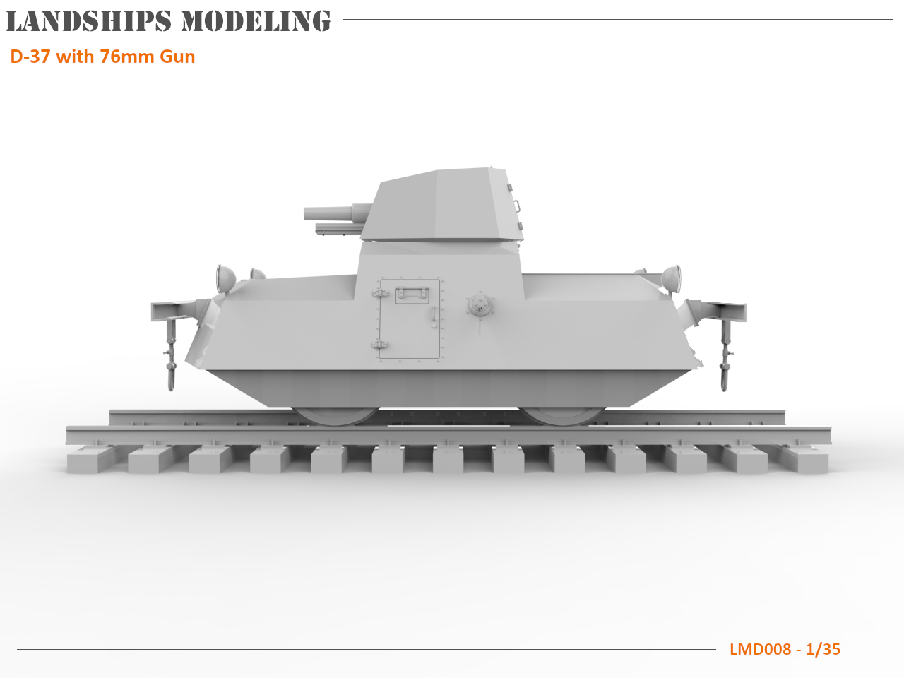 LMD008 - D-37 with 76mm Gun