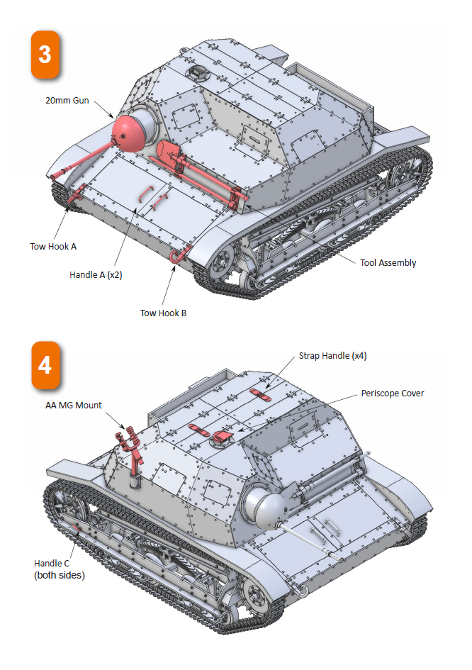 LMD019 - TKS Tankette (Solothurn 20mm)