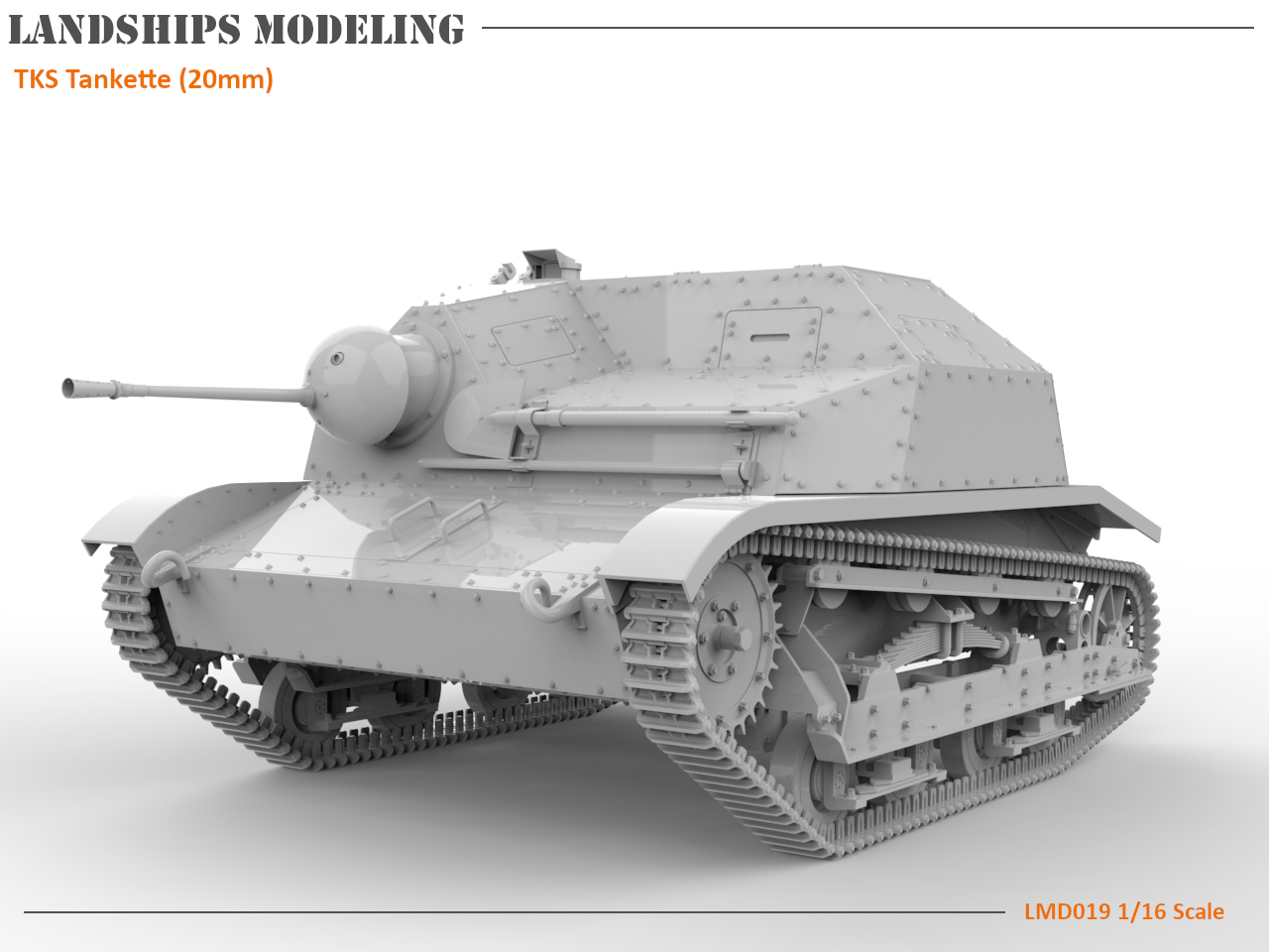 LMD019 - TKS Tankette (Solothurn 20mm)