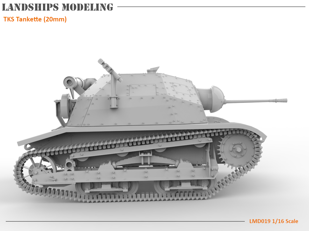 LMD019 - TKS Tankette (Solothurn 20mm)