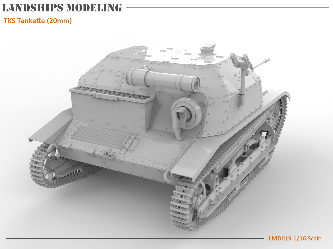 LMD019 - TKS Tankette (Solothurn 20mm)