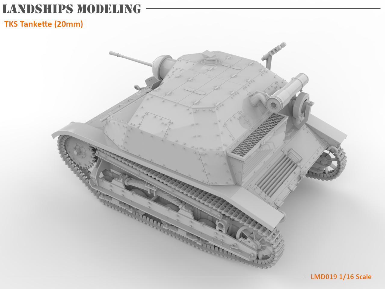 LMD019 - TKS Tankette (Solothurn 20mm)