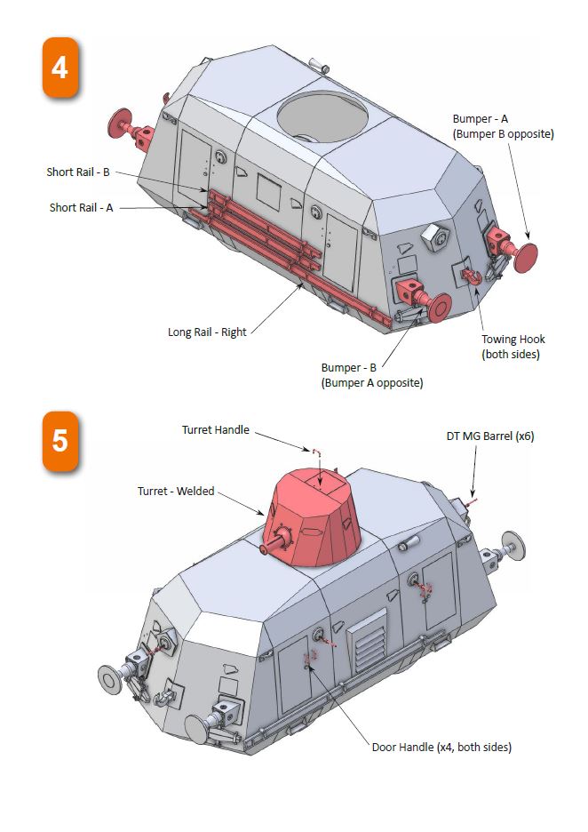LMD057 - DTR Draisine, Welded Construction