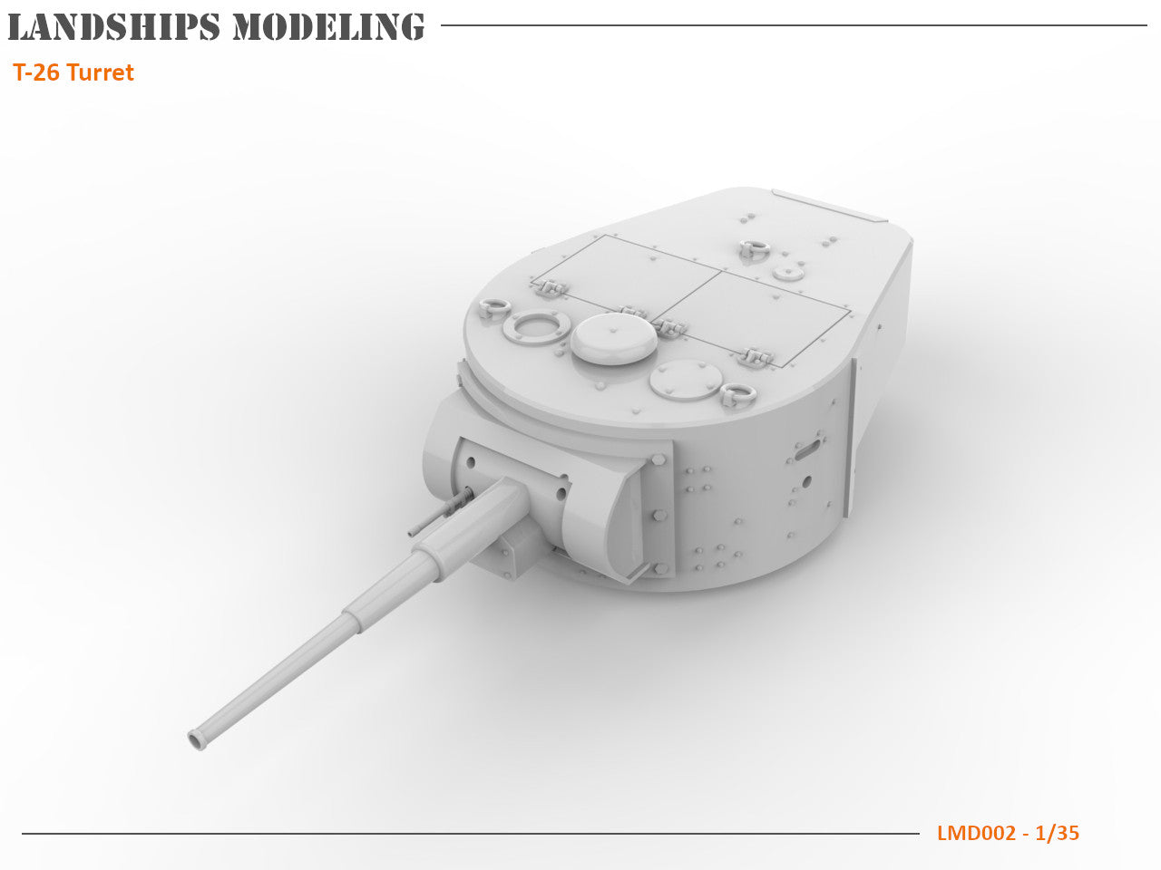 LMD002 - T-26 Turret