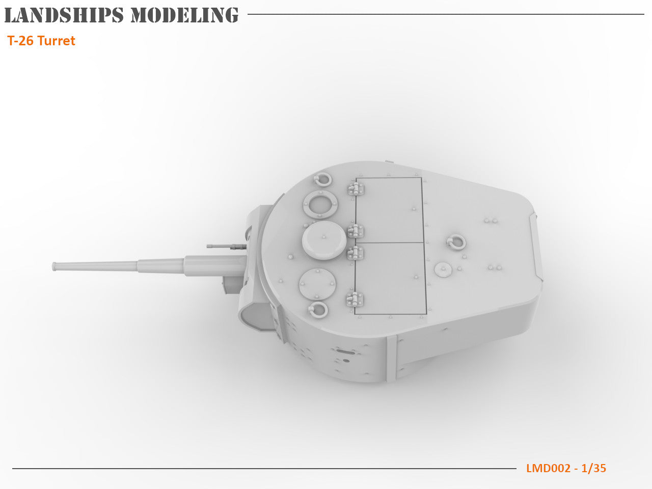 LMD002 - T-26 Turret