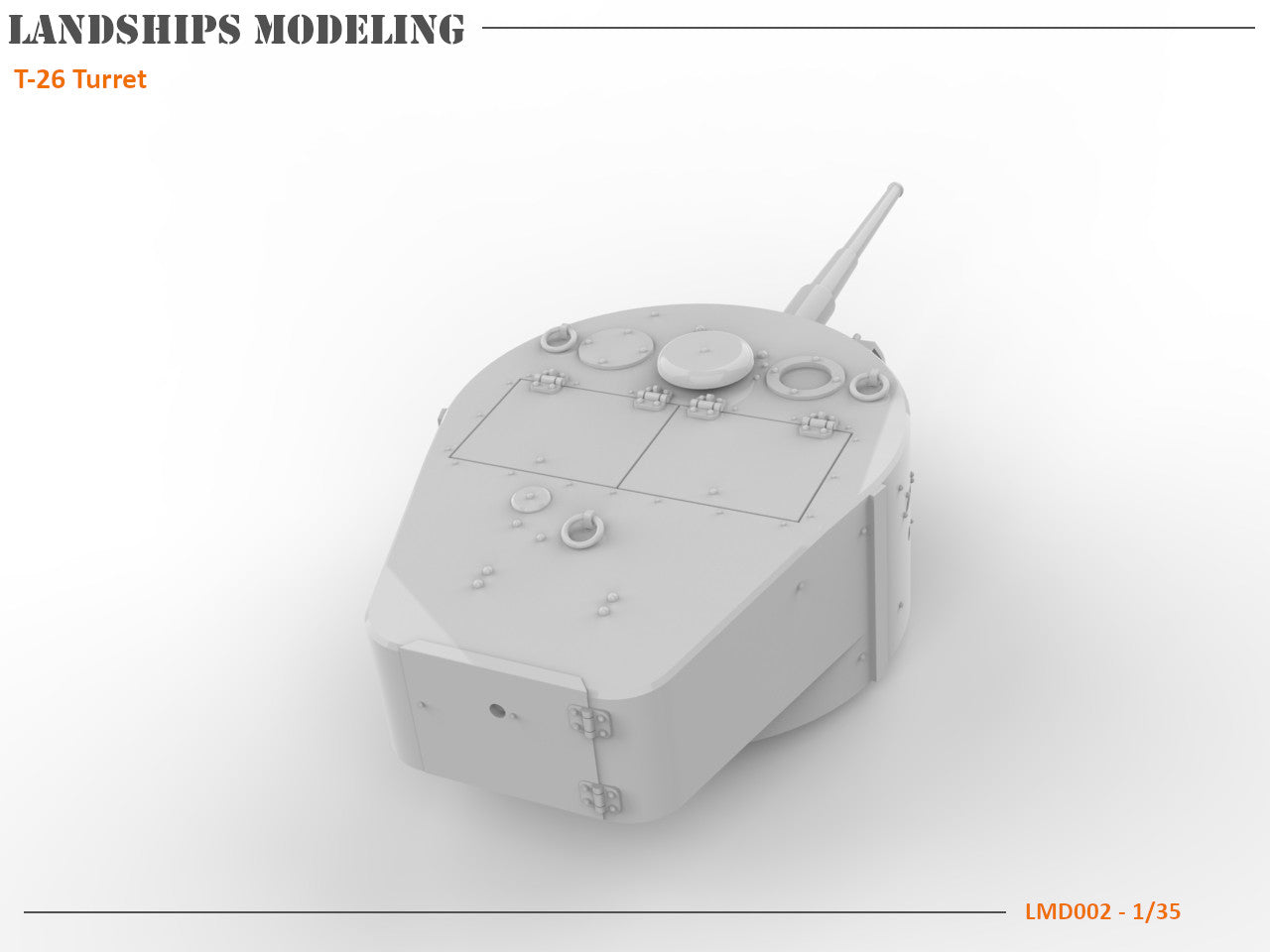 LMD002 - T-26 Turret