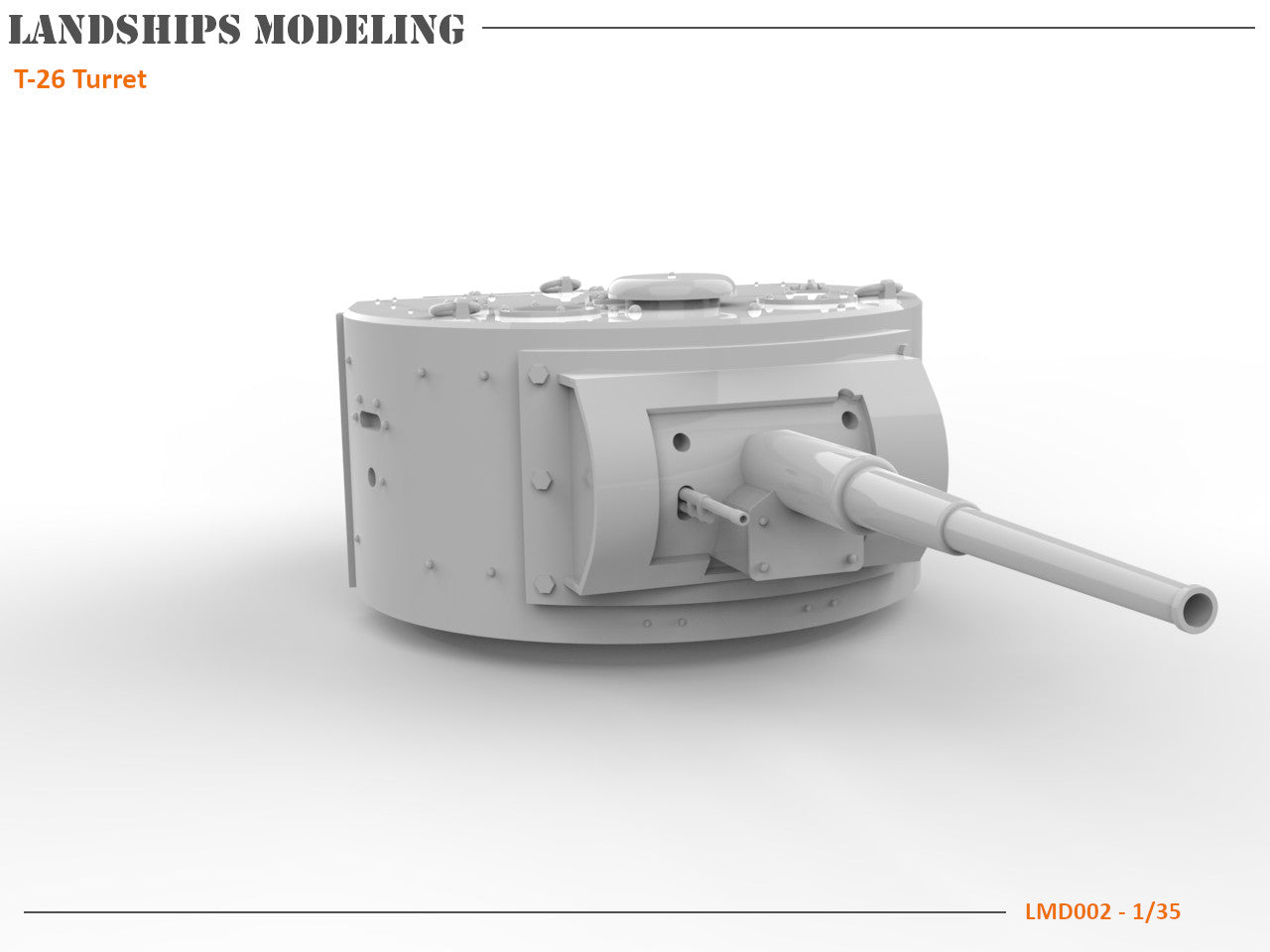 LMD002 - T-26 Turret