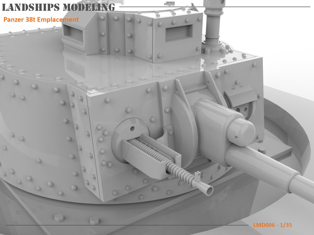 Landed Tank Modle LandshipsModeling