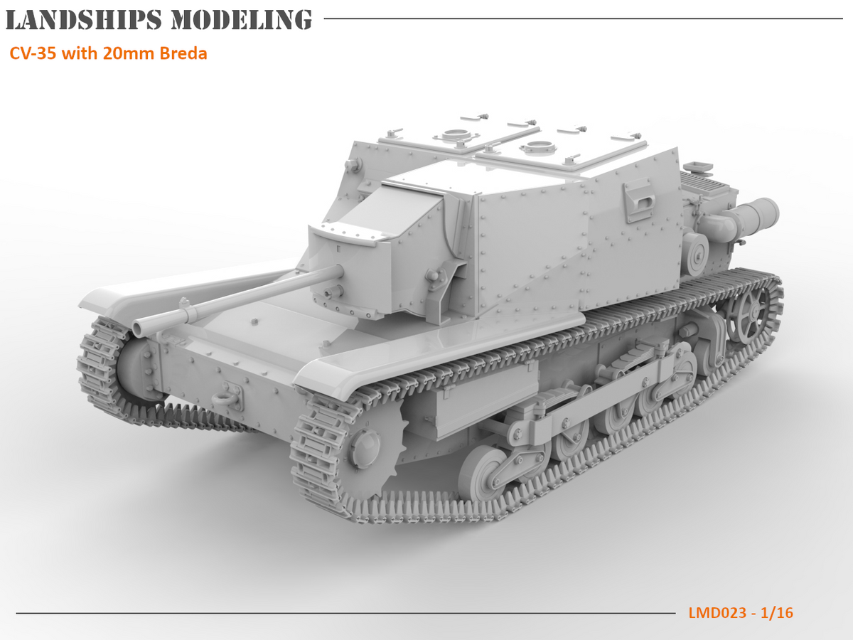 LMD023 - CV-35 with 20mm Breda