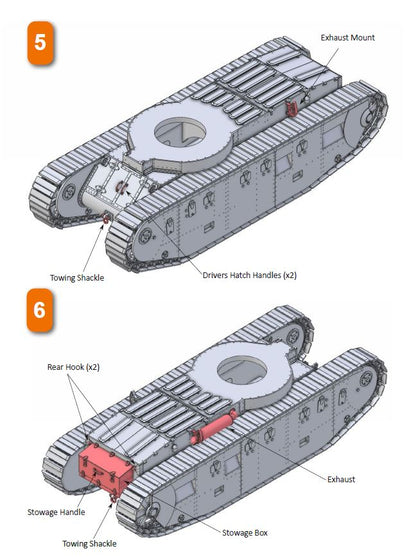 LMD025 - M1921 Medium Tank