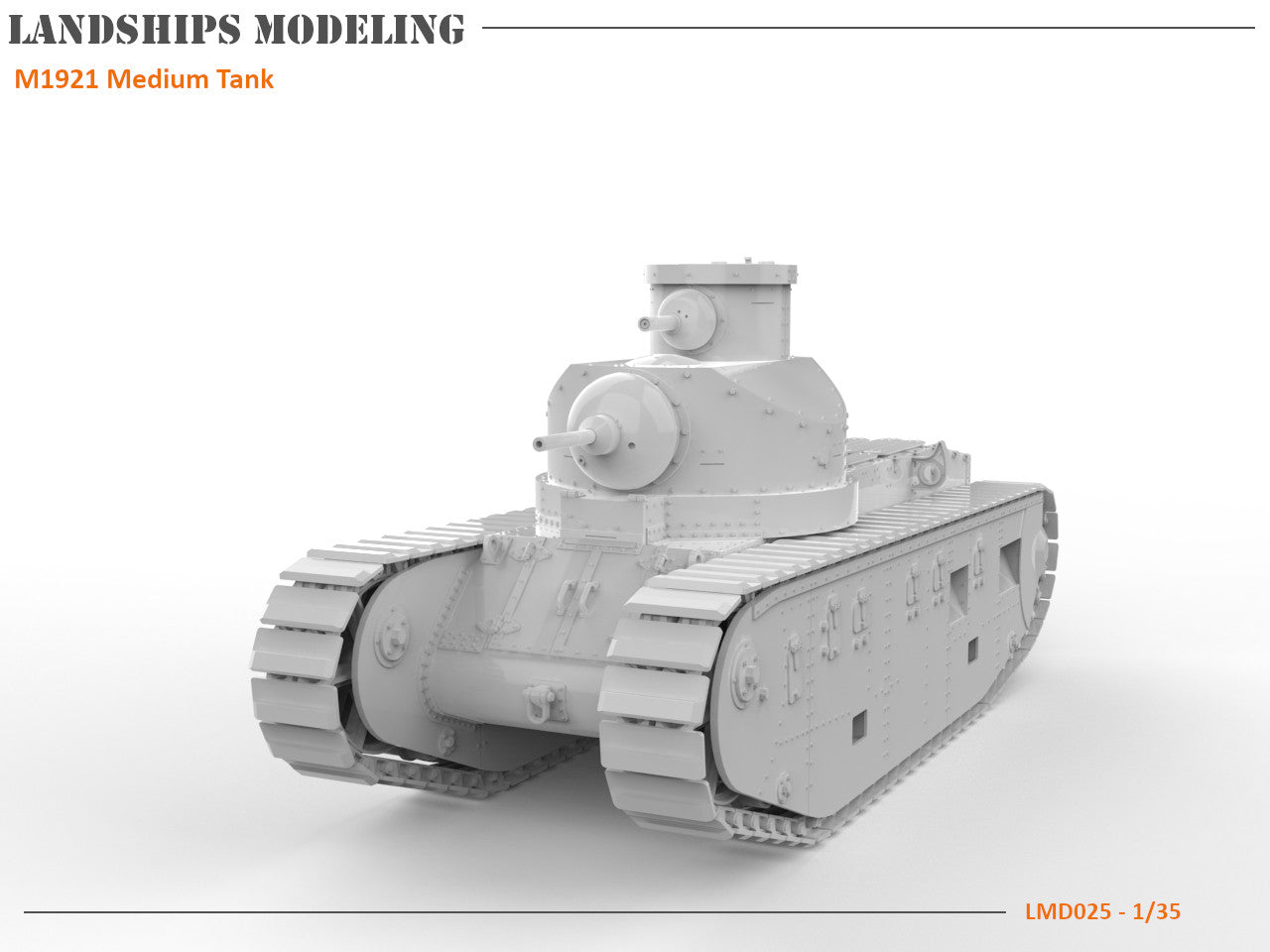 LMD025 - M1921 Medium Tank