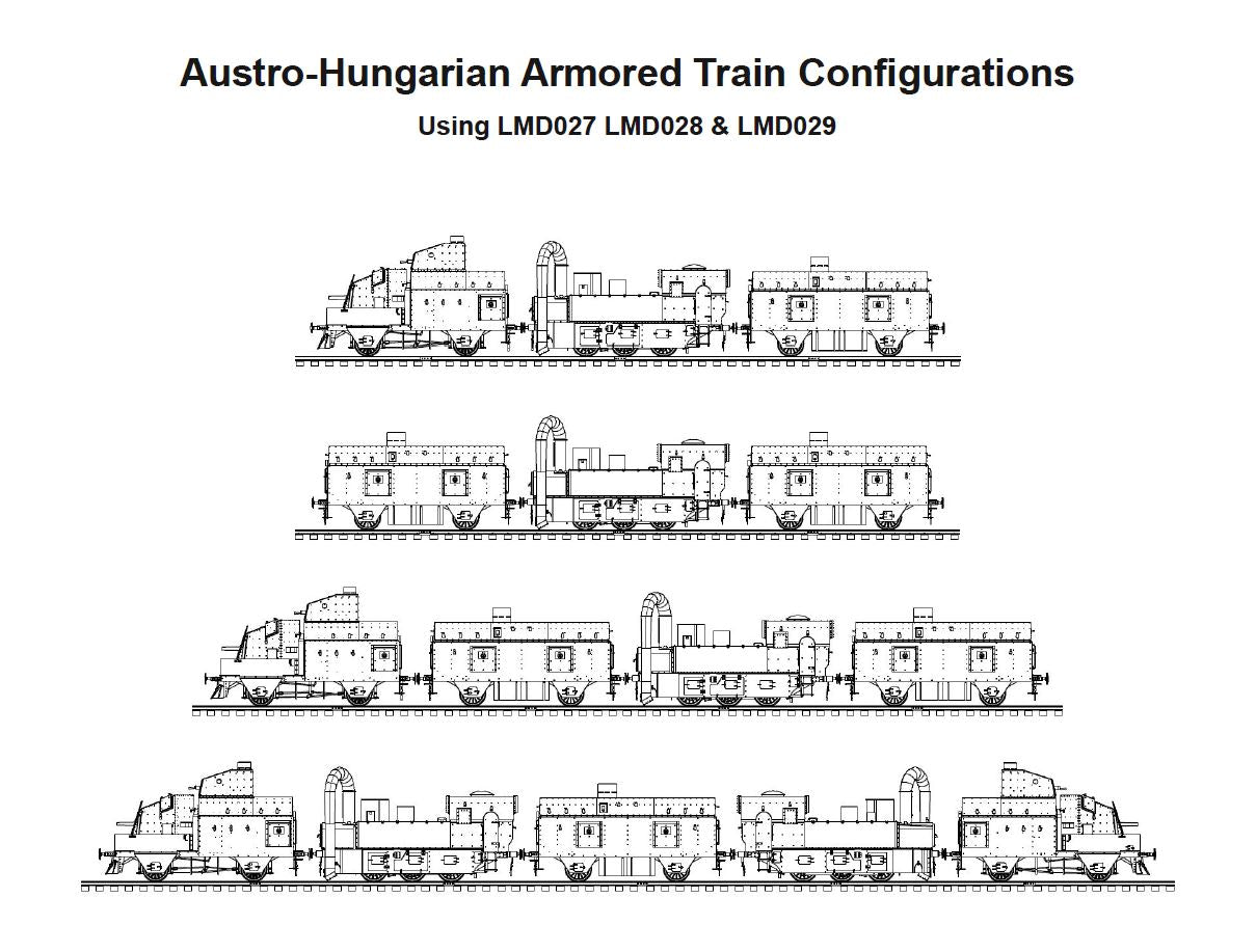 LMD030 - Complete Austro-Hungarian Armored Train