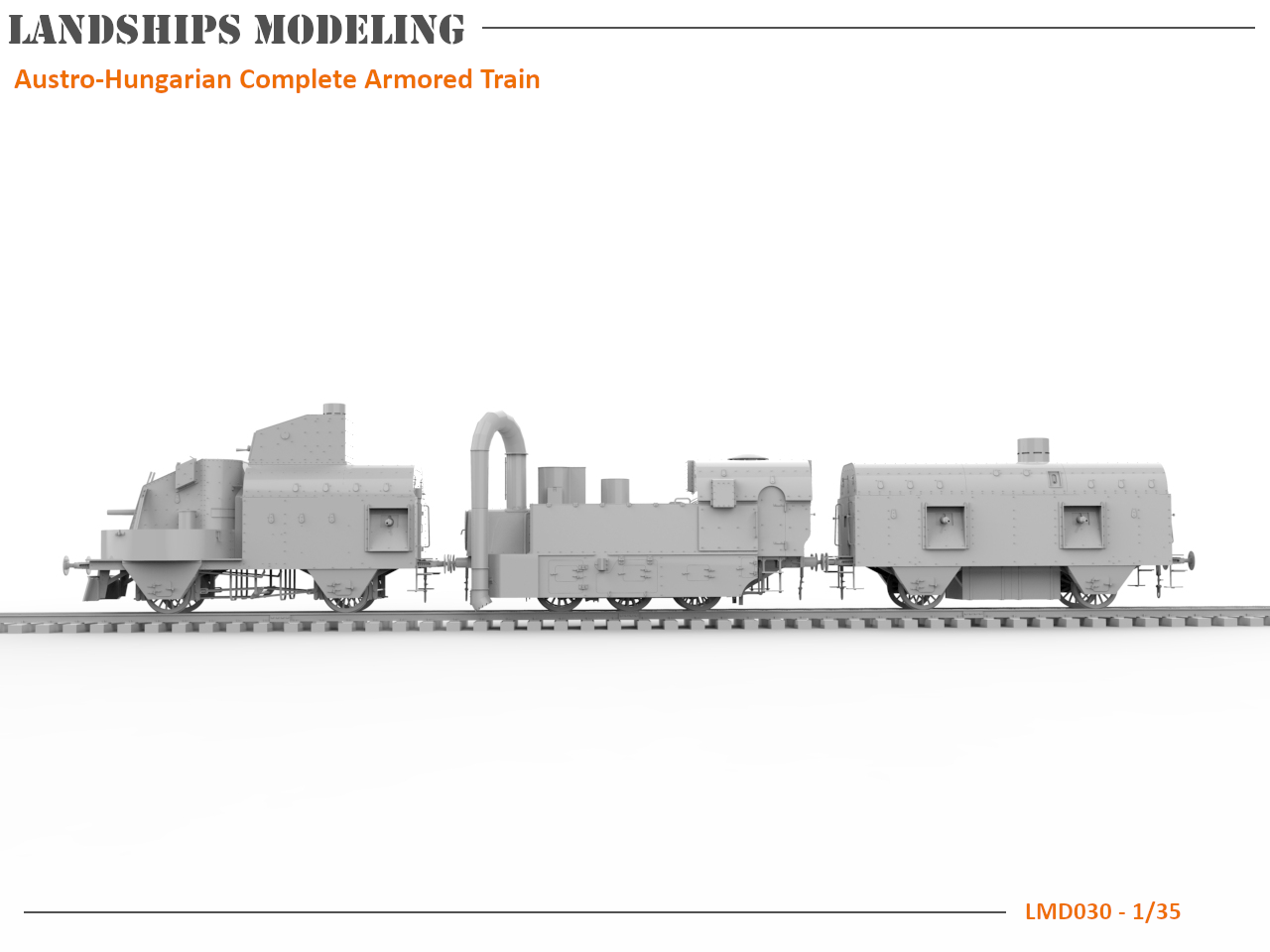 LMD030 - Complete Austro-Hungarian Armored Train