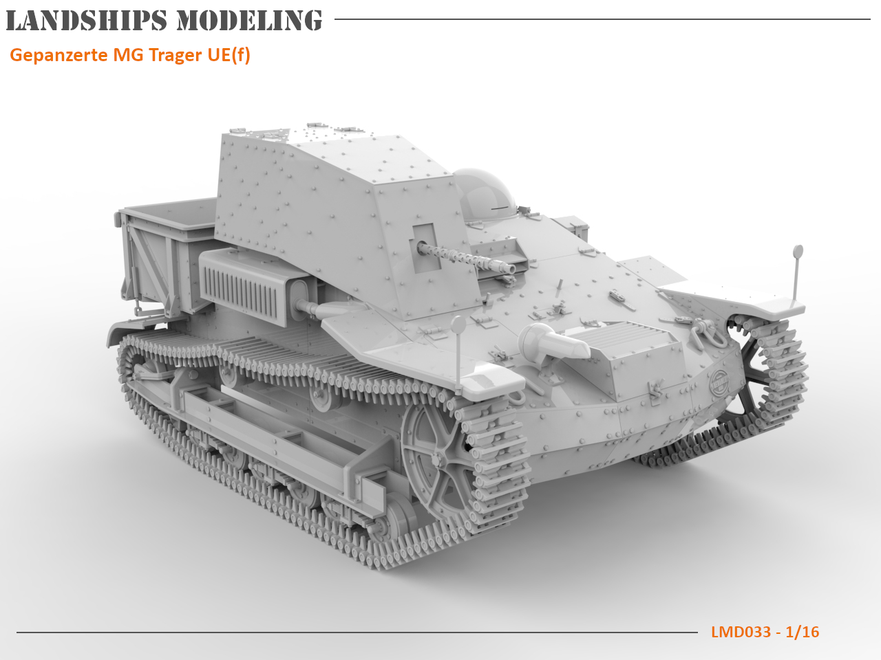 LMD033 - Gepanzerte MG Trager UE(f)