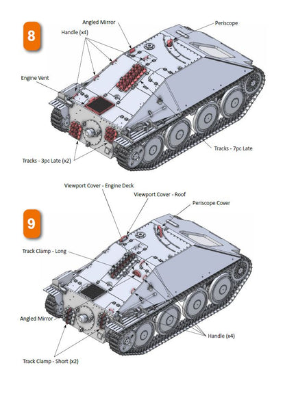 LMD043 - Jagdpanzer 38 "Hetzer" Late Production