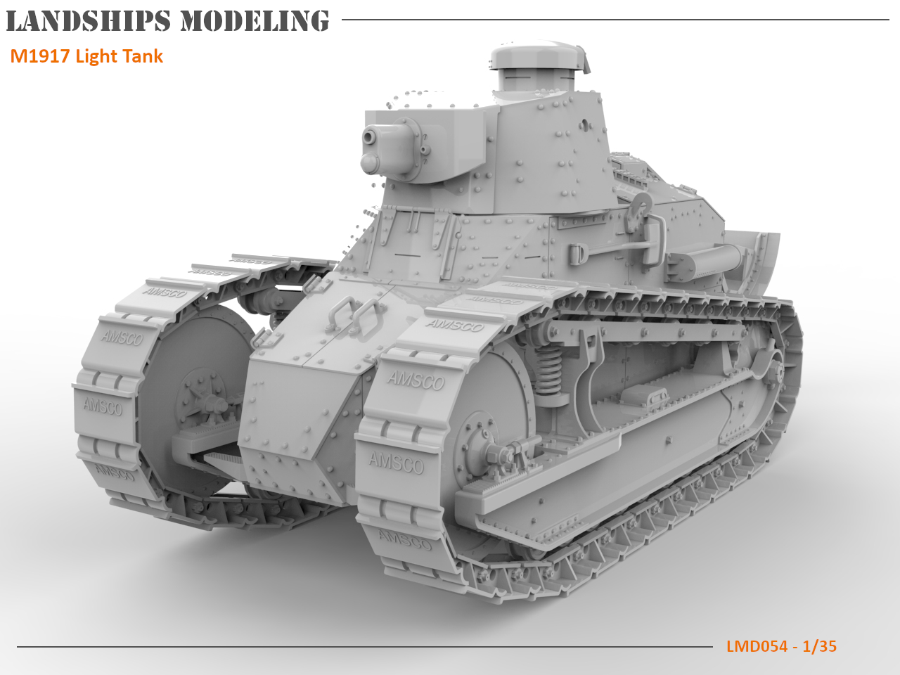 LMD054 - M1917 Light Tank