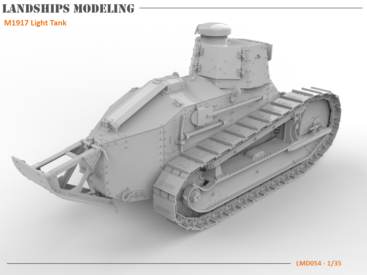 LMD054 - M1917 Light Tank