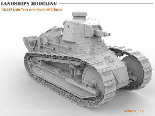 LMD055 - M1917 Light Tank with Marlin MG Turret