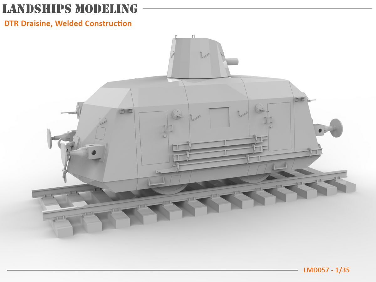 LMD057 - DTR Draisine, Welded Construction
