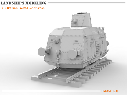 LMD058 - DTR Draisine, Riveted Construction